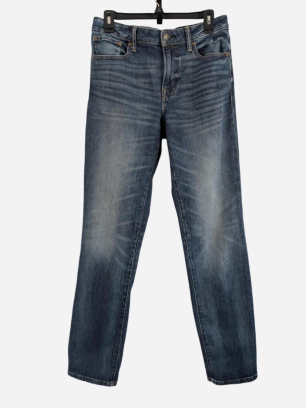 American Eagle Outfitters Men's Straight Jeans - Medium Blue Wash
